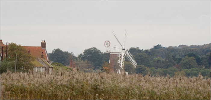 Windmill at Cley Marshes, Norfolk